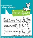 Lawn Fawn Clear Stamps - Believe In Yourself