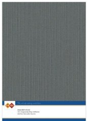 Card Deco A4 Linen Cardstock Pack - Dark Grey (10 sheets)