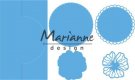 Marianne Design Creatables - Anja`s Vertical Folding Die (round)
