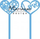 Marianne Design Creatables - Heart Pins (set of 2)