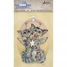 The Card Hut 6"x4" Clear Stamp Set - Crazy Cats Starcrossed Kitties