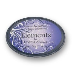 Lavinia Stamps Elements Premium Dye Ink - Deep Sea Doodle