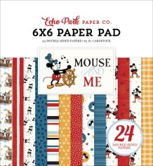 Echo Park 6"x6" Paper Pad - Mouse And Me (24 sheets)