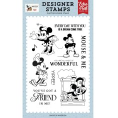 Echo Park Stamp Set - Mouse And Me