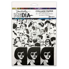 Dina Wakley MEdia Collage Paper - Bold
