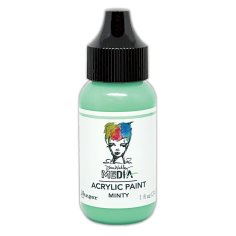 Dina Wakley Media Heavy Body Acrylic Paints - Minty