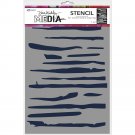 Dina Wakley 9"x6" Media Stencils - Lines