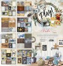 Asuka Studio Memory Place 12”x12” Paper Pack - Play! Journaling Cards (8 sheets)