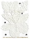 Martha Stewart Doily Lace Butterflies (9 items)