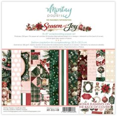 Mintay 8”x8” Scrapbooking Paper Set - Season of Joy