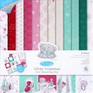 Me to You - 6" x 6" Glitter Paper Pack Winter Wonderland (26 sheets)