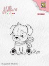 Nellies Choice Clearstamps - Christmas Cuties Dog