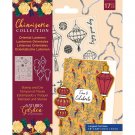 Crafters Companion Stamp & Die Set - Chinoiserie Collection Oriental Lanterns
