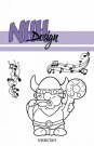 NHH Design Clear Stamps - Singing Viking