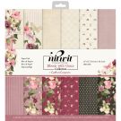 Crafters Companion 12”x12” Patterned Paper Pad - Bloom with Grace (36 sheets)