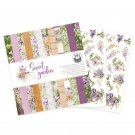 Piatek13 12”x12” Maxi Creative Paper Pad - Secret Garden (12 sheets)