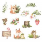 Piatek13 - Paper Ephemera Set - Woodland Cuties (12 pack)