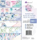 Prima Marketing 6"x6" Double-Sided Paper Pad - Watercolor Floral (30 sheets)
