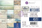 Prima 4"x6" Journaling Cards - St. Tropez (45 sheets)