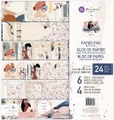 Prima Marketing 12"x12" Paper Pad - Indigo (24 sheets)