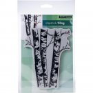 Penny Black Cling Stamps - Birches
