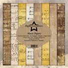 Paper Favourites 6”x6” Paper Pack - Music (24 sheets)