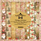Paper Favourites 6”x6” Paper Pack - Vintage Christmas (24 sheets)