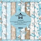 Paper Favourites 12”x12” Paper Pack - Snowmen (8 sheets)