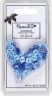 Papermania Capsule Mini Buttons - Burleigh Blue (60 pieces)