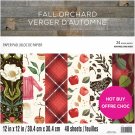 Recollections 12”x12” Paper Pad - Fall Orchard (24 sheets)