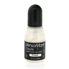 Tsukineko VersaMark Dazzle Ink Refill - Frost (15 ml)