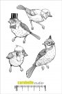 Carabelle Studio Cling Stamp - Birds