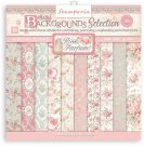Stamperia 12”x12” Paper Pack - Rose Parfum Maxi Background (10 sheets)