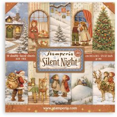 Stamperia 12"x12" Paper Pack - Silent Night (10 sheets)