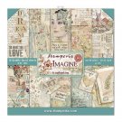 Stamperia 12”x12” Double-Sided Paper Pad - Imagine (10 sheets)