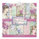 Stamperia 12”x12” Double-Sided Paper Pad - Hortensia (10 pack)