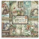 Stamperia 8”x8” Paper Pack - Herbarium Silvae (10 pack)