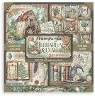 Stamperia 8”x8” Maxi Paper Pack - Herbarium Silvae (22 sheets)