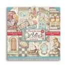 Stamperia 6”x6” Paper Pack - Alice Through the Looking Glass (10 sheets)