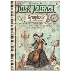 Stamperia Junk Journal - Symphony Stickers, Backgrounds, Cut-Outs
