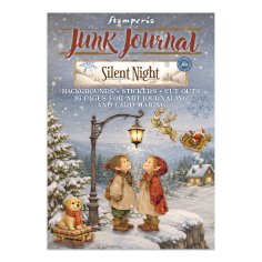 Stamperia Junk Journal - Silent Night Backgrounds, Stickers, Cut-Outs