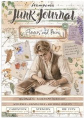 Stamperia Junk Journal - Flowers and Poems Stickers, Backgrounds, Cut-Outs