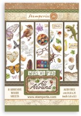 Stamperia A5 Washi Pad - All Around