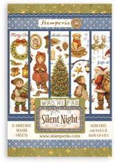 Stamperia Washi Pad - Silent Night (8 sheets)