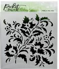 Picket Fence Studios 6"x6" Stencil - Floral