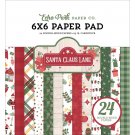 Echo Park 6"x6" Double-Sided Paper Pad - Santa Claus Lane (24 sheets)