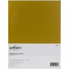 Spellbinders Color 8.5"x11" Essentials Cardstock - Brushed Gold (10 sheets)