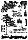 Sheena Douglas A Little Bit Scenic Stamps - Pinescape (10 stamps)