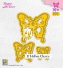 Nellies Choice Shape Dies - Butterflies