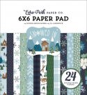 Echo Park 6”x6” Paper Pad - Snowed In (24 sheets)